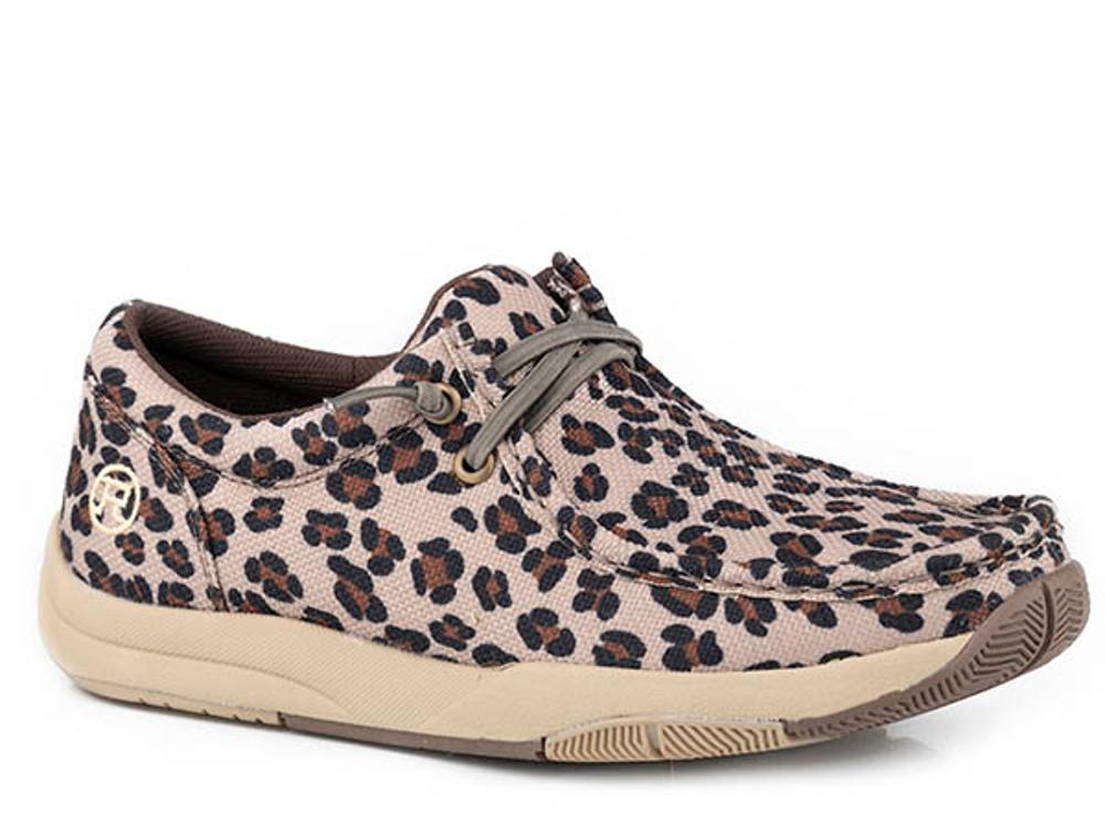 Roper Womens Clearcut Low Leopard-21-1663-3276TA