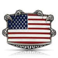 Montana Silversmiths American Flag Eagle Claw Edge-A789