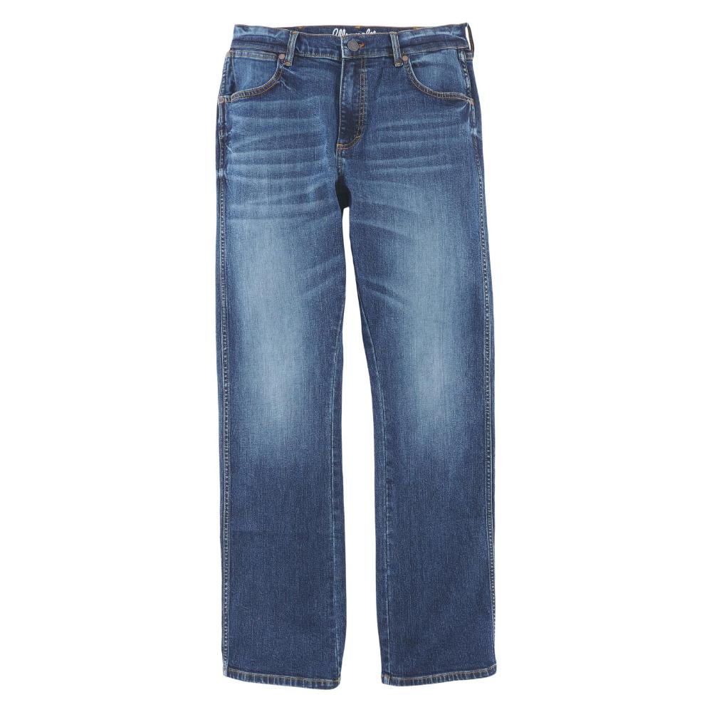 Wrangler Mens Relaxed Retro Jean Dellwood Blue Denim-112338535
