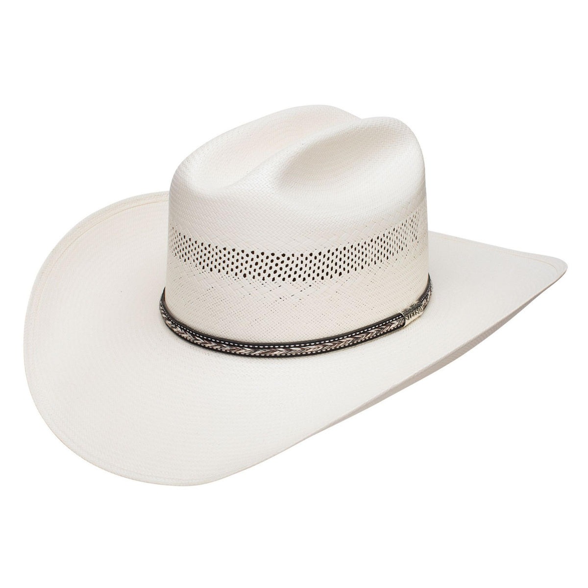 Stetson Grey Star 10X Straw Cowboy Hat-SSGRSR-3042