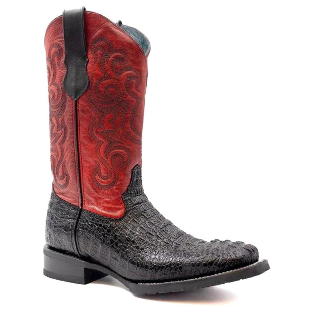 Ferrini Boots Stampede Caiman Prnt Sq Toe-4049304