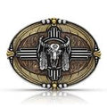 Montana Silversmiths Tricolor Southwestern Buffalo-A814T