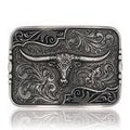 Montana Silversmiths Antiqued Longhorn-A828
