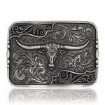 Montana Silversmiths Antiqued Longhorn-A828