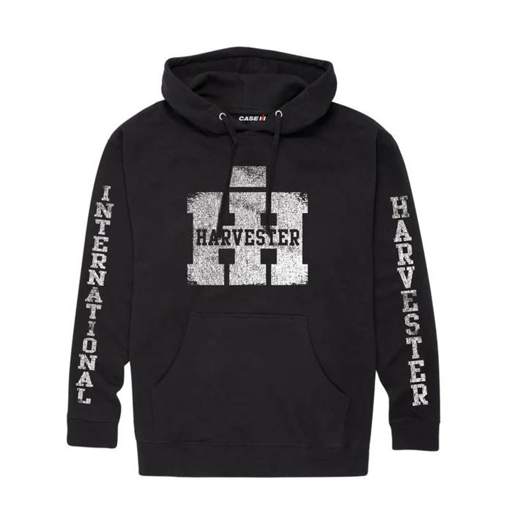 Country Casuals/Farmall-Case Harvester Pullover Hoodie Blk