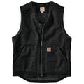 Carhartt Mens Relaxed Fit Insulated Work Vest - Black-104394BLK