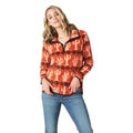 Wrangler Retro Western Vintage Fleece Pullover Orange-112335656