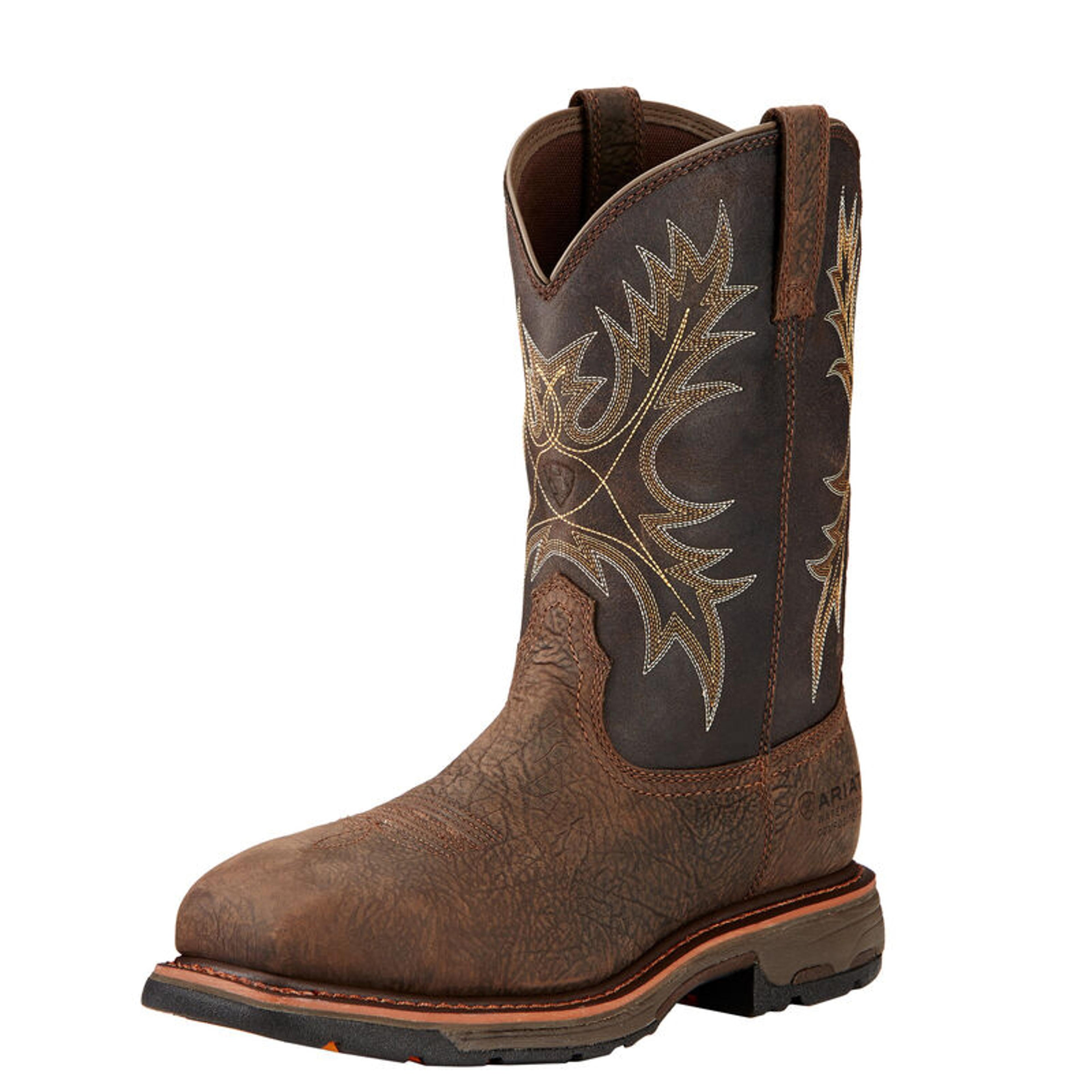 Ariat Mens WorkHog Waterproof Composite Toe Work Boot-10017420