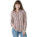 Wrangler Womens Essential Shirt White-112327257