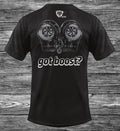Bad Ass Diesel Mens Got Boost? Gray And Black Tshirt-BAD037