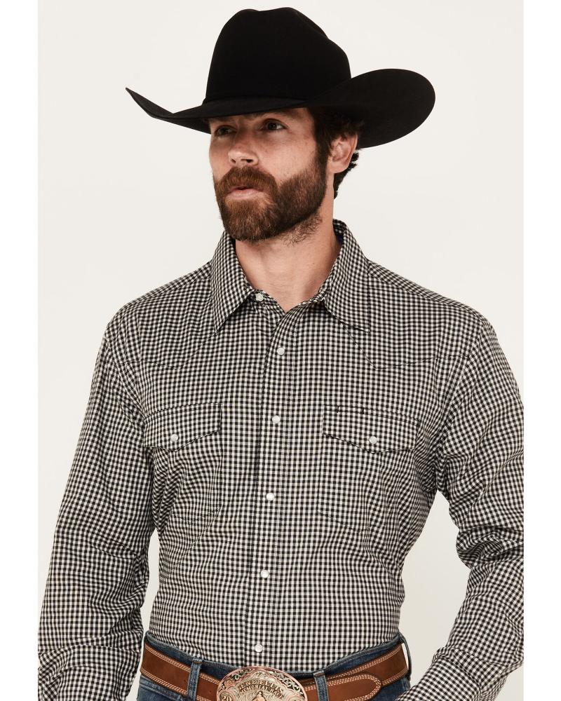 Wrangler Mens Western Shirt Snap 7453-112337453