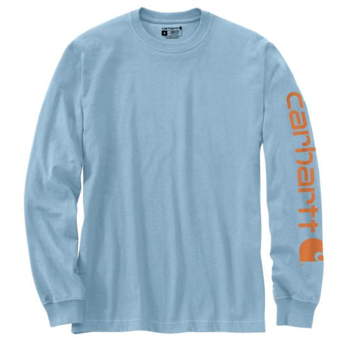 Carhartt Mens Long Sleeve Logo T-shirt 1HA9-K231HA9