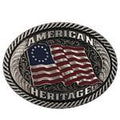 Montana Silversmiths American Flag Oval 13 Colony-A869