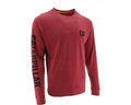 Caterpillar Cat Clothing Trademark Banner L/S Tee-1510034-12123