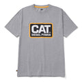 Caterpillar Mens Gray Diesel Power Tee-1510451-13091