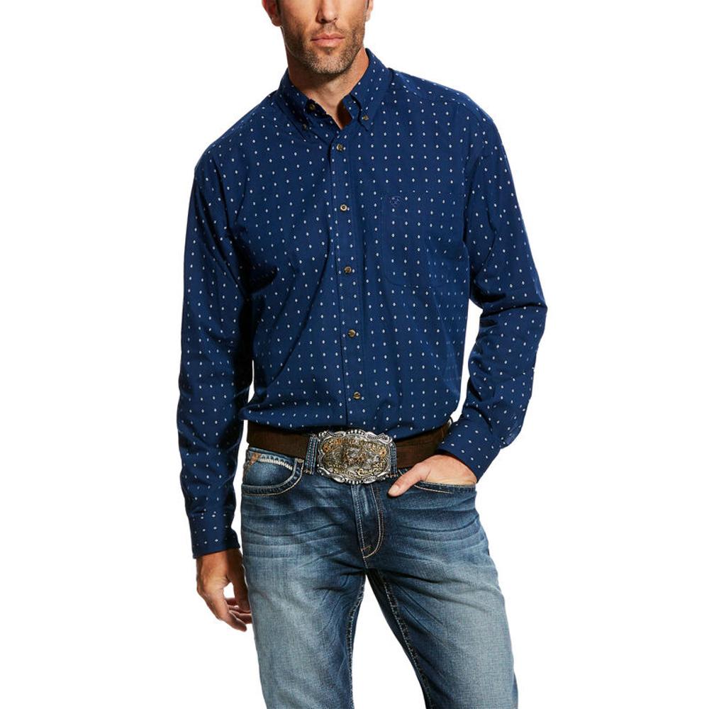 Ariat Mens Hariston Long Sleeve Print Shirt Na-10025804