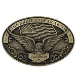 Montana Silversmiths Soaring Eagle Arms Oval-A877