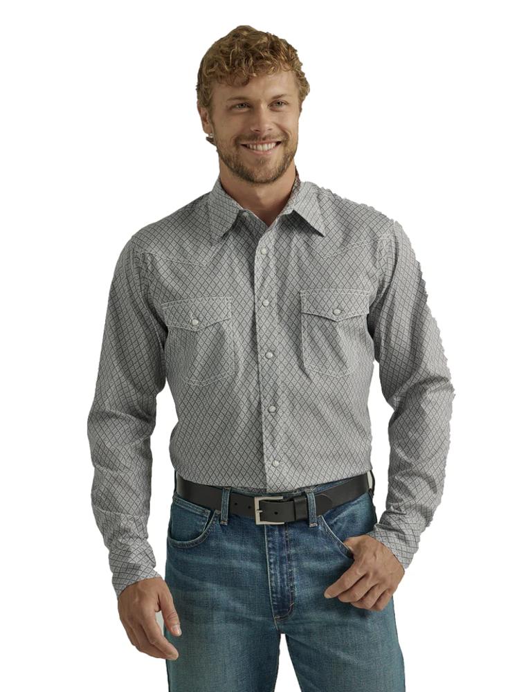 Wrangler Mens 20x Comp Adv Comfort Ls Shirt 0522 Classic Fit-112330522