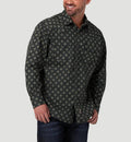 Wrangler Mens Retro Premium Ls Snap Shirt 0791 Modern Fit-112330791