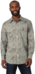 Wrangler Mens Coconut Ls Shirt-112335461