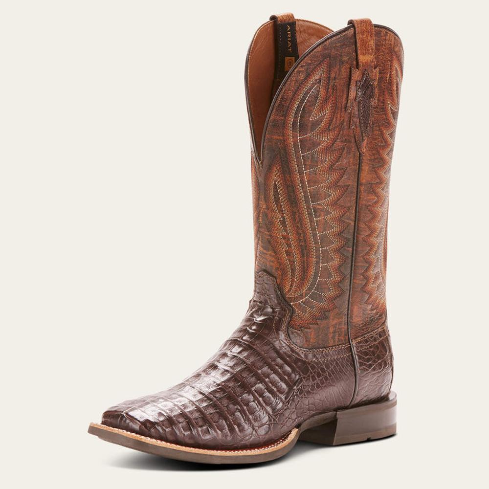 Ariat Mens Double Down Caiman Belly-10025088