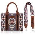 Montana West Wrangler Small Canvas Tote/Crossbody-WG2203-8120SLAV