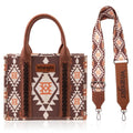 Montana West Wrangler Small Canvas Tote/Crossbody-WG2203-8120SCOFE