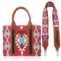 Montana West Wrangler Small Canvas Tote/Crossbody-WG2203-8120SBDY