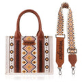 Montana West Wrangler Small Canvas Tote/Crossbody-WG2202-8120SCF
