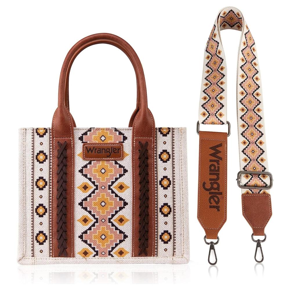 Montana West Wrangler Small Canvas Tote/Crossbody-WG2202-8120SCF
