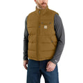 Carhartt Mens Montana Insulated Work Vest - Brown-105475B33