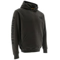 Caterpillar Mens Charcoal Trademakr Banner Hooded Sweatshirt-1910709-12355