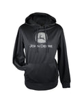 John Deere Mens Logo Pullover Hoodie-JM7A-02WS-JDR-75C