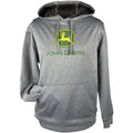 John Deere Mens Logo Pullover Hoodie-JM7A-02X2-JDR-D0W