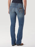 Wrangler Womens Mae Jean - Mid Rise - Deadwood-09MWZDW