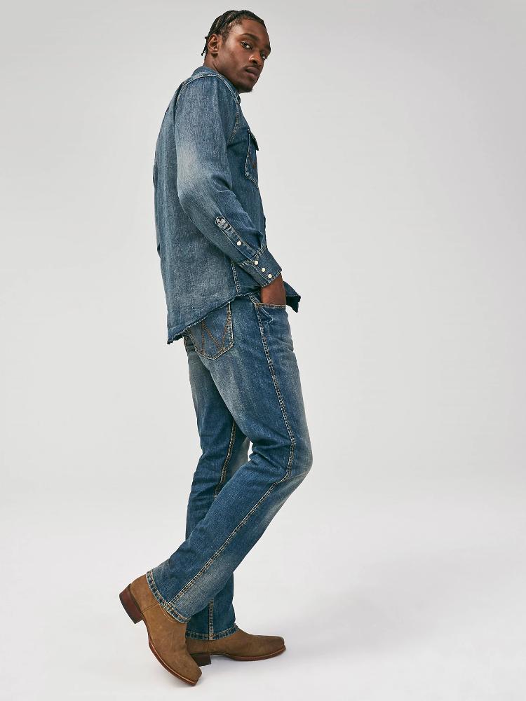 Wrangler Retro Limited Edition Slim Straight Jean - Bozeman-WLT88BZ