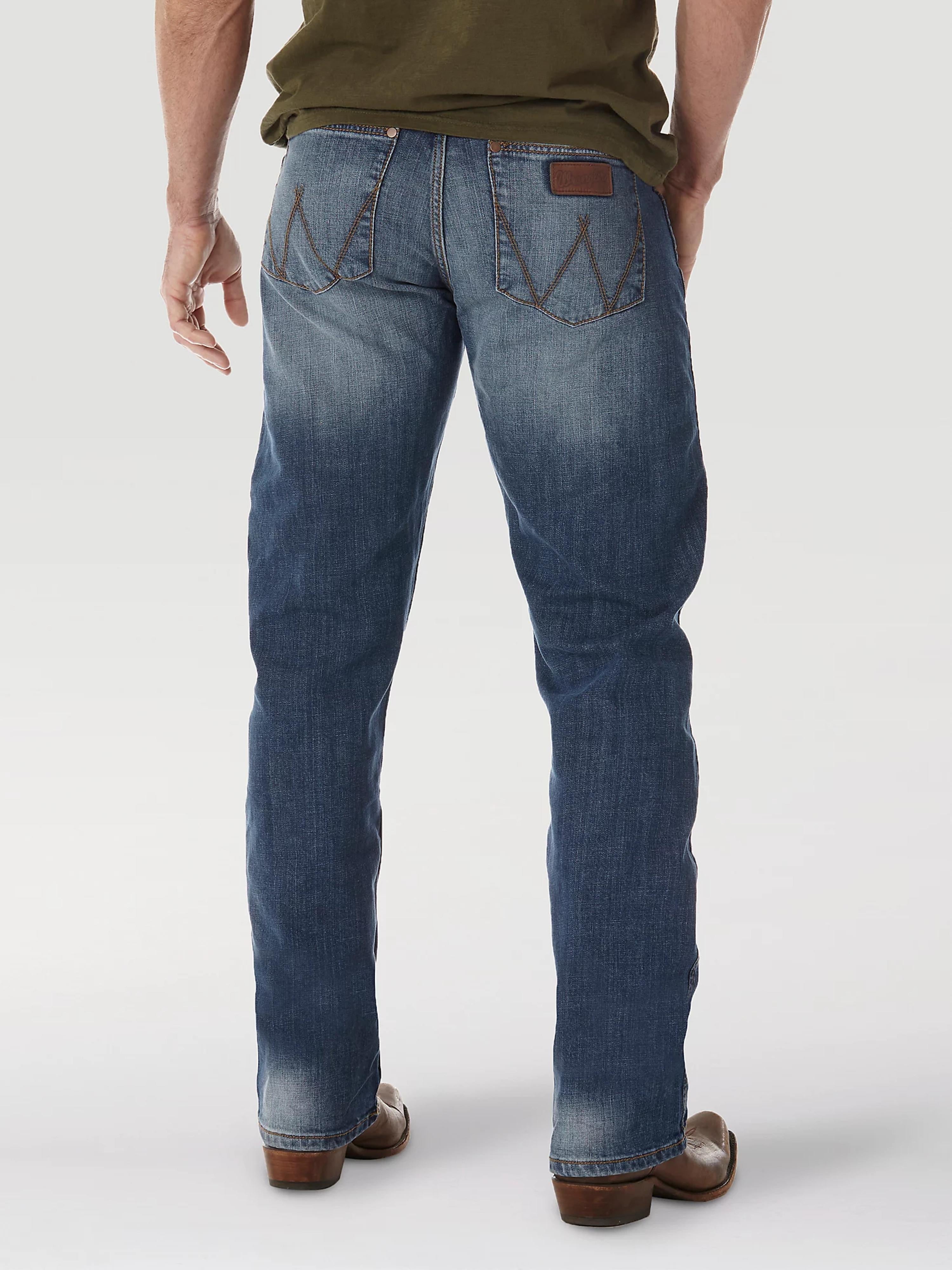Wrangler Mens Retro Limited Edition Slim Straight Jean - Cottonwood-WLT88CW