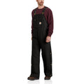 Carhartt Mens Zip To Thigh Bib Overall Black-104393BLK