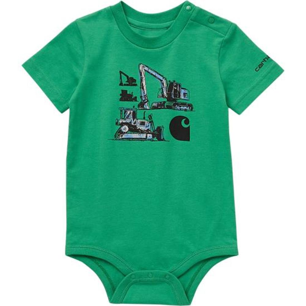 Carhartt Kids Short-Sleeve Construction Bodysuit?-CA6396-G123