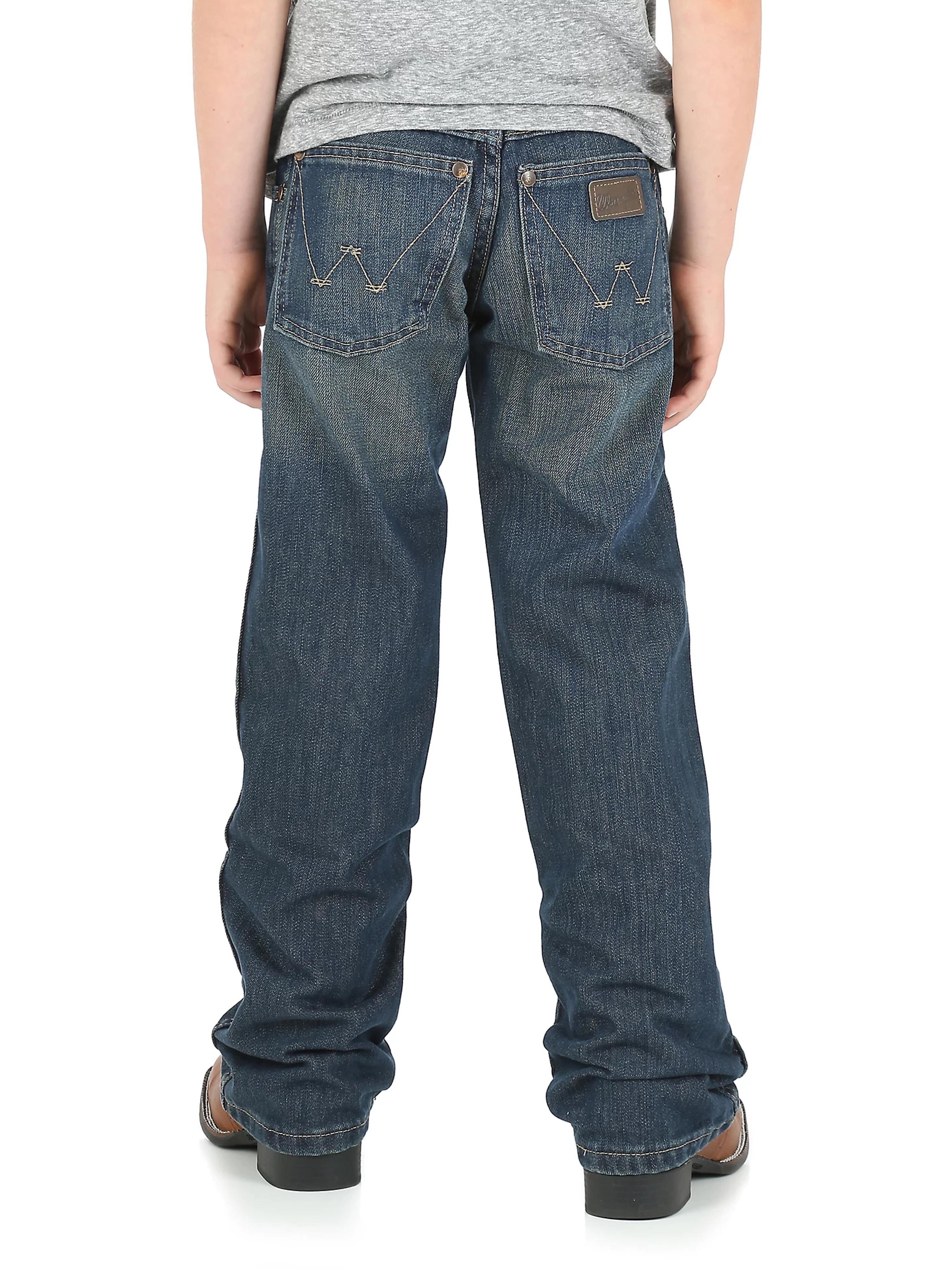 Wrangler Kids Retro Low Rise Relaxed Fit Boot Cut Jeans-BRT20NS