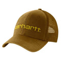 Carhartt Mens AH1195 Canvas Mesh Back Logo Graphic Cap Carhartt Brown-101195-BRN