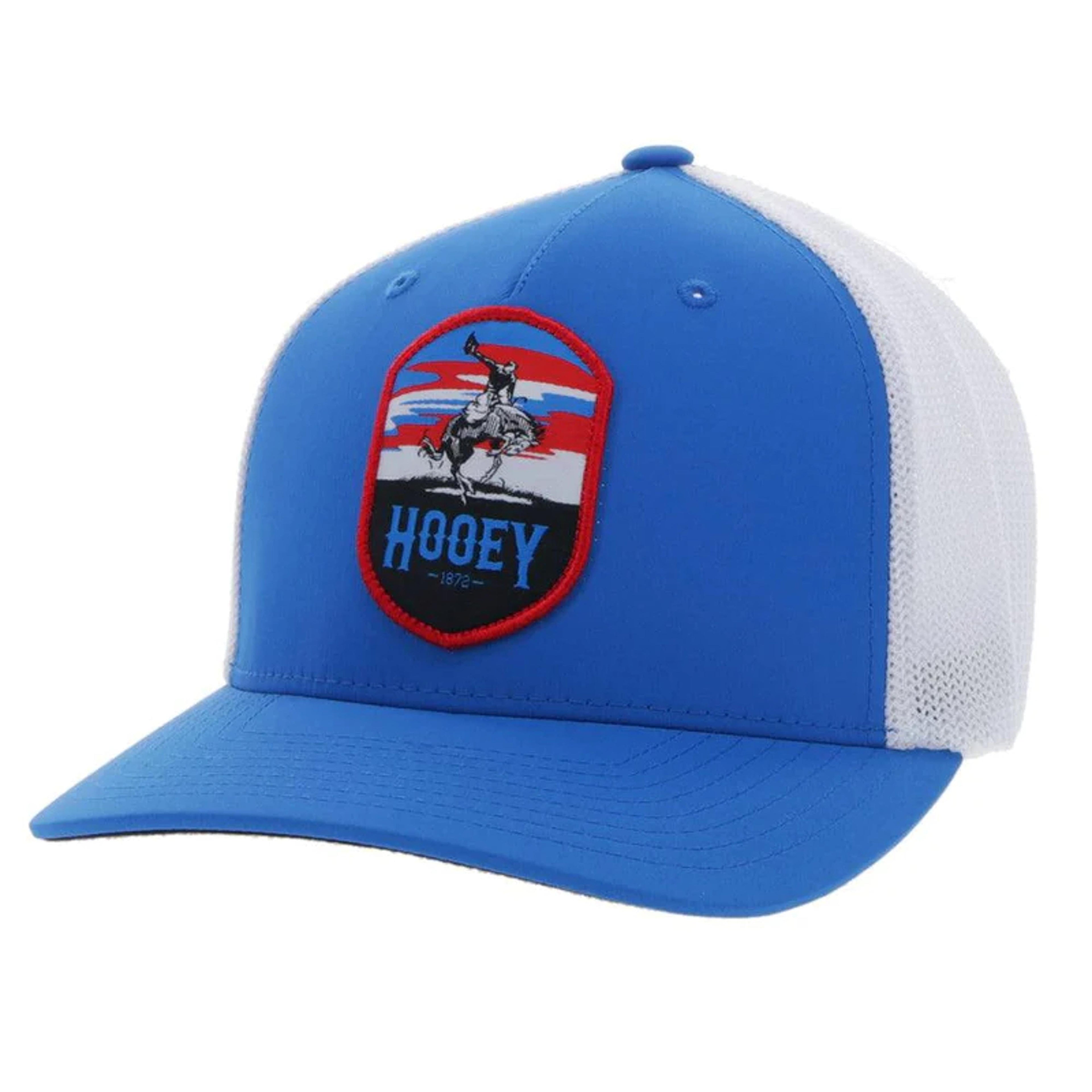 Hooey Cheyenne Blue/White-2244BLWH