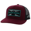 Hooey Holley Hooey Maroon/Black-2229TMABK