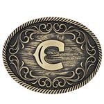 Montana Silversmiths Filigree Initial C-A915C