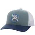 Hooey Lightblue/White Strap Roughy-4031TLTBL