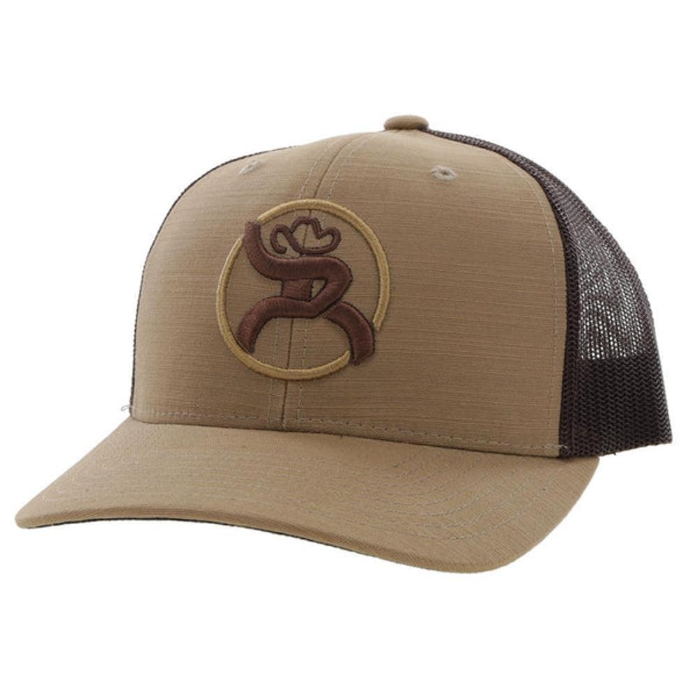 Hooey Tan/Brown Strap Roughy-4031TTNBR
