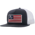 Hooey Grey/White With Uas Flag-9711TGYWH