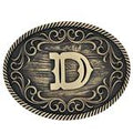 Montana Silversmiths Filigree Initial D-A915D