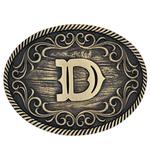 Montana Silversmiths Filigree Initial D-A915D