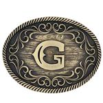 Montana Silversmiths Filigree Initial G-A915G